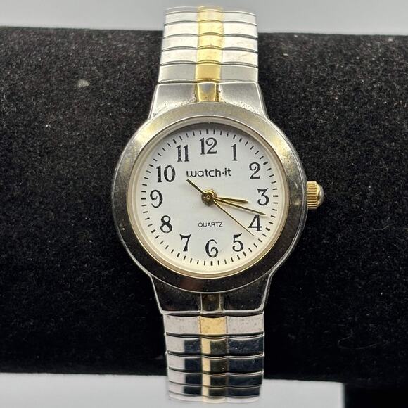 Silver & Gold Watch It - Picture 1 of 4